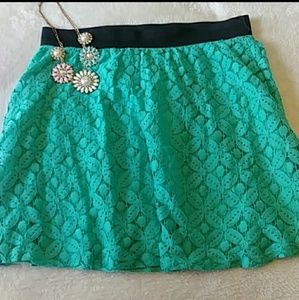 Alya/Francesca's Collection Lace Overlay Mini